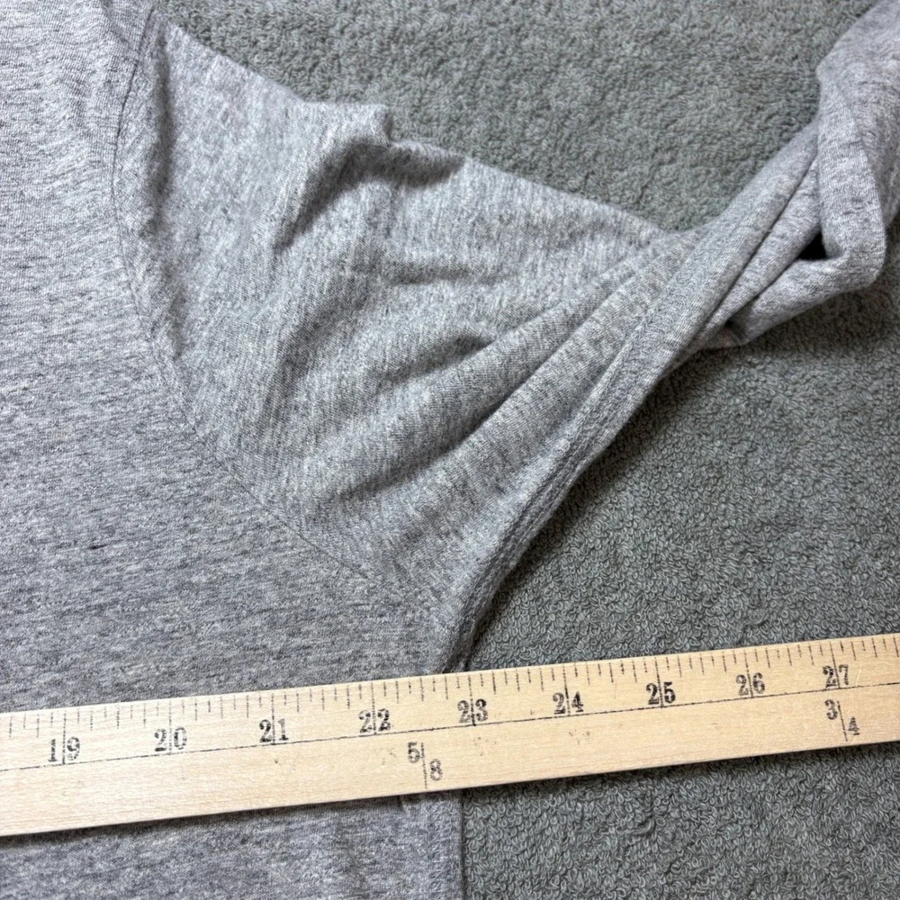 Ralph Lauren Polo Denim & Supply Slub Jersey Henley Shirt Mens Large Gray Casual